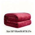 thumbnail image 3 of Super Soft Fleece Throw Blanket Thick Warm Flannel Blanket Cozy Plush Blanket for Sofa Couch Bed Living Room Christmas Thanksgiving Home Decor(Wine-S), 3 of 7