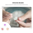 thumbnail image 2 of Shisuyan 300Pcs Acrylic Glow in The Dark Beads for Jewelry Making Assorted Color Flat Round Heart Shape Number Shape, 2 of 8