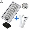 thumbnail image 2 of 5 Pairs Magnetic Eyelashes Kit with Applicator Tweezers, Reusable Natural Look False Eyelashes for Daily Wear, 2 of 7