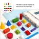 thumbnail image 5 of 1 juego de bloques geométricos sólidos, juguetes didácticos de matemáticas, material didáctico geométrico, 5 of 8