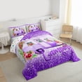 thumbnail image 3 of Homewish Travel Trailer Queen Comforter Set,Happy Camping Bedding Sets,Retro Rustic Flower Bedding Comforter Set For Boys Kids,Luxury Bedroom Decor Reversible,3pcs, 3 of 8