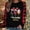 (Fashion 292)Wine, variant on Aimik Women's Winter Christmas Sweatshirt Raglan Sleeve Crew Neck Graphic Print Sweatshirt Fashion Comfy Holiday Pullover Sweatshirt