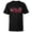 Black, variant on Disney Mickey & Minnie Valentine's Day 2026 Script Logo Trip - Short Sleeve T-Shirt for Kids - Customized-Royal
