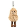 thumbnail image 1 of Jellycat Peanut Plush Toy Soft Stuffed Doll Jelly Cat Collectible Smile Face Groundnut Plushies for Kids Gift, 1 of 2