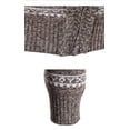 thumbnail image 4 of OmicGot Chandail Décontracté pour Hommes Automne et Hiver Col Montant Cardigan Imprimé, 4 of 5