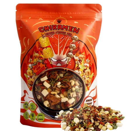 Chiramen Kimchi Veggie Mix Dried Ramen Toppings