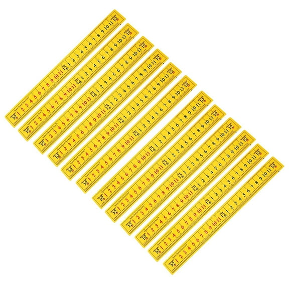 Learning Advantage Elapsed Time Ruler - Student Size - Pack of 12