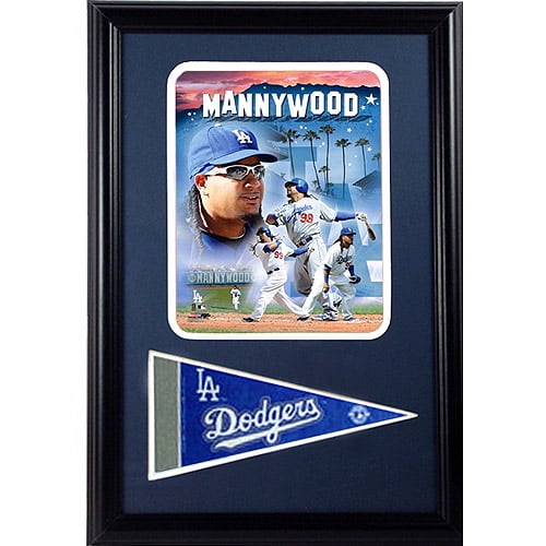 12x18 Pennant Frame - Manny Ramirez "Mannywood"