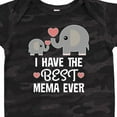 thumbnail image 4 of Inktastic Best Mema Ever Grandchild Boys or Girls Baby Bodysuit, 4 of 5