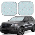 thumbnail image 1 of Vsdgher Milk Tea Print Car Windshield Sun Shade, Reflective Sunshade Window Sunshade Sun Visor Protector Fit for Cars,Trucks,SUVs-Large, 1 of 6