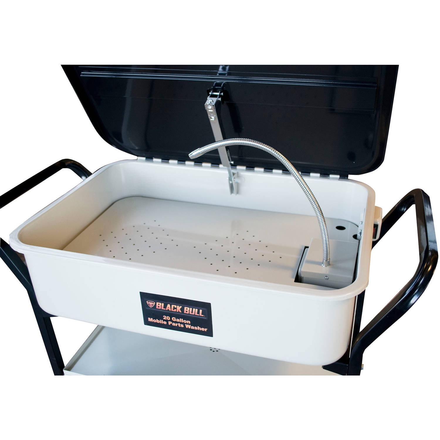 Black Bull PPWASH20 Portable Parts Washer with 20 Gallon Capacity