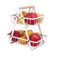 thumbnail image 2 of Layer Storage Stand,2 Tier Shelves Fruit Two Tier Storage Rack Tier Fruit Tray Remarkable Clarity, 2 of 8