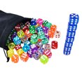 thumbnail image 1 of 100 Pcs Ensemble Coloré avec Cordon en Vrac Acrylique Jeu Rotation Fluide Transparent pour Apprentissage des Mathématiques en Classe, 1 of 4