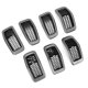 thumbnail image 2 of Reemplazo de modificación del marco de la parrilla del parachoques delantero del coche de 7 piezas para Jeep Cherokee 2014-2018, 2 of 5
