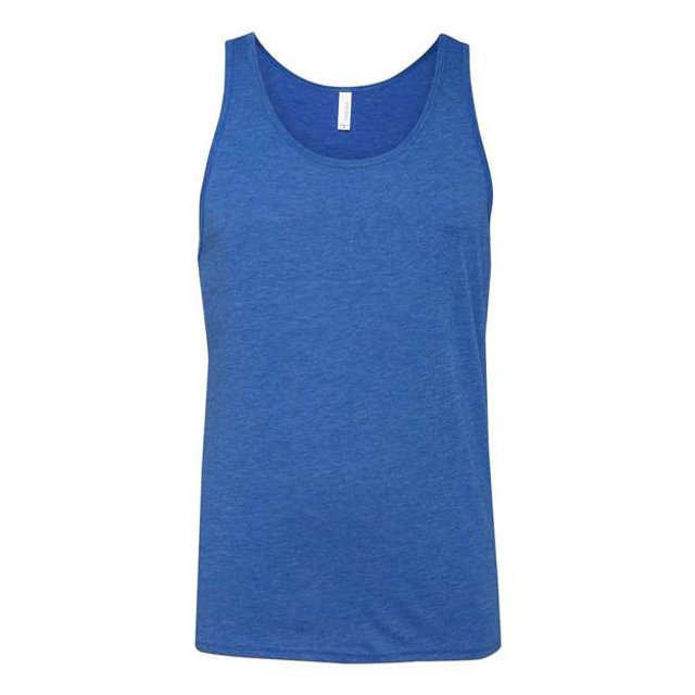 Camiseta sin mangas Bella Canvas para mujer (3480) True Royal trbln s bella lienzo 3480