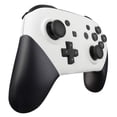 thumbnail image 4 of eXtremeRate White Faceplate and Backplate for Nintendo Switch Pro Controller, Soft Touch DIY Replacement Shell Housing Case for Nintendo Switch Pro - Controller NOT Included, 4 of 8