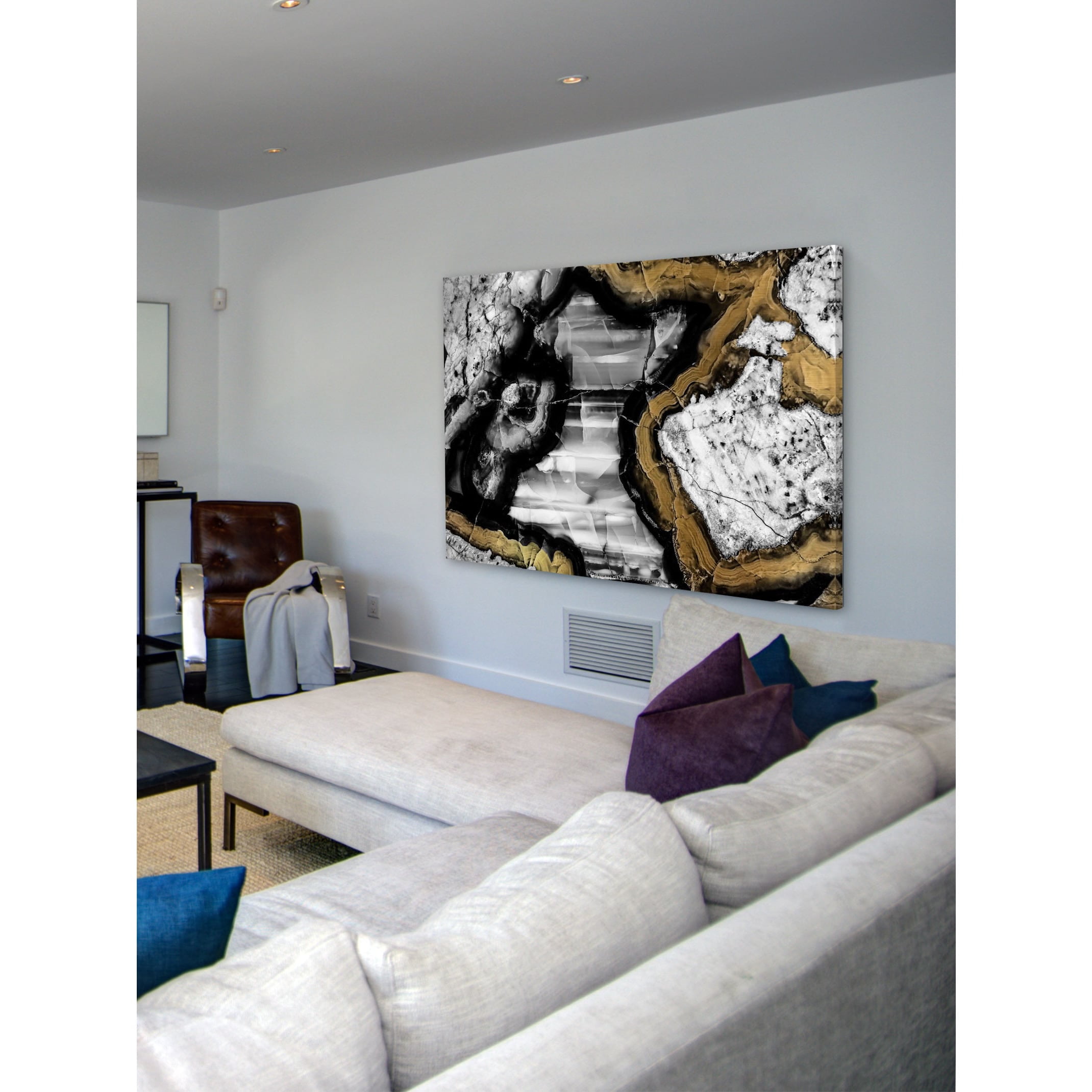 Marmont Hill "Center Caving" Painting Print on Wrapped Canvas