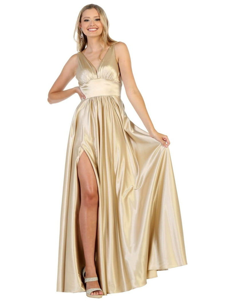 Women's May Queen MQ1723 Long Bridesmaids Dress Maxi Sleeveless Wedding Guest Gown Blush Pink 6 - Walmart.com Women's May Queen MQ1723 Long Bridesmaids Dress Maxi Sleeveless Wedding Guest Gown Blush Pink 6 - Walmart.com