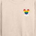 thumbnail image 3 of Disney - Gay Pride - Women's Lightweight French Terry Long Sleeve Shirt, 3 of 5