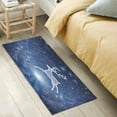 thumbnail image 5 of GZHJMY Christmas Reindeer Area Rug, Anti Fatigue Large Floor Mat, Soft Washable Plush Carpet with Non-Slip Rubber Back for Entryway, Bedroom, Sink, Kitchen, Bathroom, 39 x 20 Inch Carpet Runner, 5 of 7