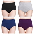 thumbnail image 1 of Calzoncillos completos Wirarpa de algodón para mujer después del parto, paquete de 4, 1 of 4