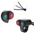 thumbnail image 5 of Herwey 22mm Universal Motorcycle Handlebar Headlight Brake Fog Lights Horn Dual Control Button Switch, Double Control Button Switch, Motorcycle Fog Lights Switch, 5 of 5