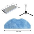 thumbnail image 5 of BUYISI Side Brush Filter Mop Cloth Dust Bag For Tefal For X-Plorer Serie 75 S+ Rg8597W A, 5 of 5