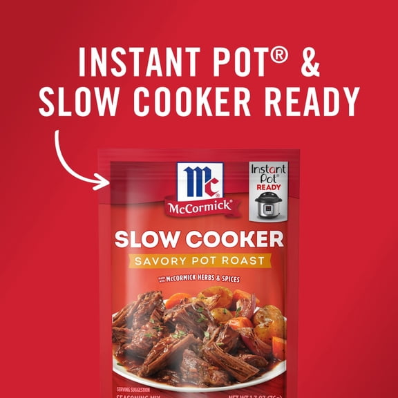 McCormick Slow Cooker Savory Pot Roast Seasoning Mix 1.3 oz - Pack of 1
