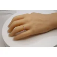 thumbnail image 4 of 14K Gold Diamond Wedding Band made w/ Lab Grown Diamonds, G-Color & VS-SI Clarity - Rose Gold Size 10, 4 of 5