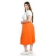 thumbnail image 2 of Falda plisada midi Roman Fashion/Tallas Extras, 715 (Naranja) naranja 38, 2 of 6