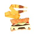 thumbnail image 3 of Ropa para muñecos de peluche de 38cm, bonita bolsa de hamburguesa, cómoda, a la moda, disfraces DIY, accesorios para muñecos de peluche, ropa para, 3 of 8