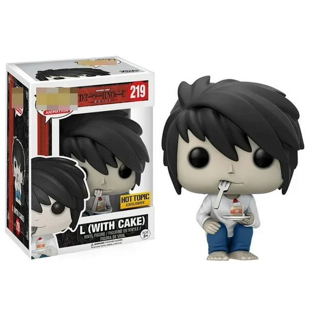 RWJDXD Funko POP Animation Death Note Light 216 L with Cake 219 218 RYUK 217 Action Figure Collection Model Toys for Birthday Gifts Walmart