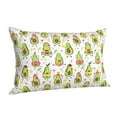 thumbnail image 2 of Disketp Pillow Covers Avocado Playing Music Pattern Throw Pillow Case Cushion Covers,Cushion For Bedroom,Couch,Home-20"X30", 2 of 8