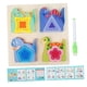 thumbnail image 3 of Rompecabezas de madera para combinar colores y formas, para niños y niñas. B, 3 of 9