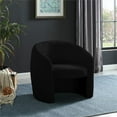 thumbnail image 2 of Acadia Black Boucle Fabric Accent Chair, 2 of 6
