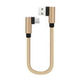 thumbnail image 5 of liraijei 25 cm Short 90 Degree USB Type C Charging Cable USB-C Phone Cable.' Charger J гб L2J2, 5 of 8