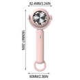 thumbnail image 3 of Mini USB Handheld Fan with Cold Compress, Portable Turbine Fan for Summer, Compact Rechargeable Personal Cooling Device, 3 of 6
