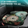 thumbnail image 4 of Premium Floral Pattern Memory Foam Seat Cushion Ergonomic Chair Pad for Office Chair, Car, Airplane & Bleachers Sciatica, Tailbone Hip & Back Pain Relief - Chair Cushion for Long Office Workers., 4 of 5