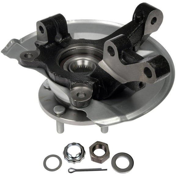 Dorman 698-411 Front Driver Side Left Loaded Steering Knuckle for Specific Dodge / Jeep Models (OE FIX)
