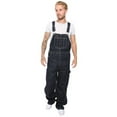 thumbnail image 1 of Men Denim Bib And Brace Overalls Painters Coveralls Pro Work Engineer Dungarees, 1 of 2
