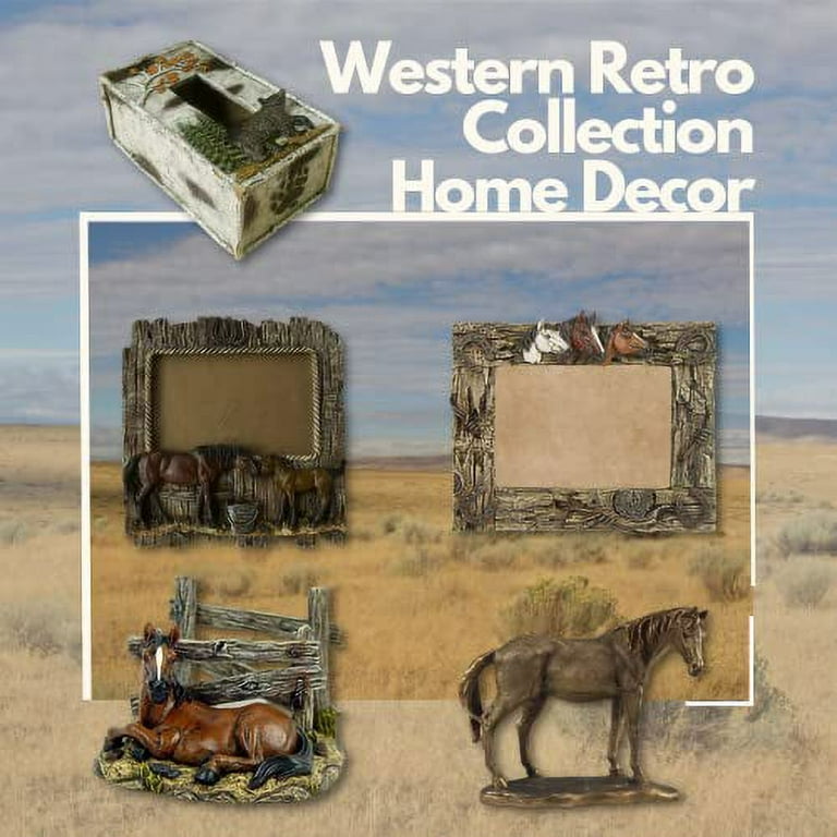 Comfy Hour Western Retro Collection Wild Rustic Wood Imitated