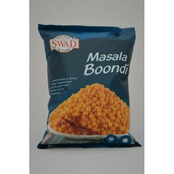 Swad Masala Boondi, Crispy, Spicy, 10oz (283g)