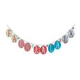 thumbnail image 1 of Imax 80144 Whimsical Christmas Fa La La La Banner with Gift Box, Multicolor, 1 of 1
