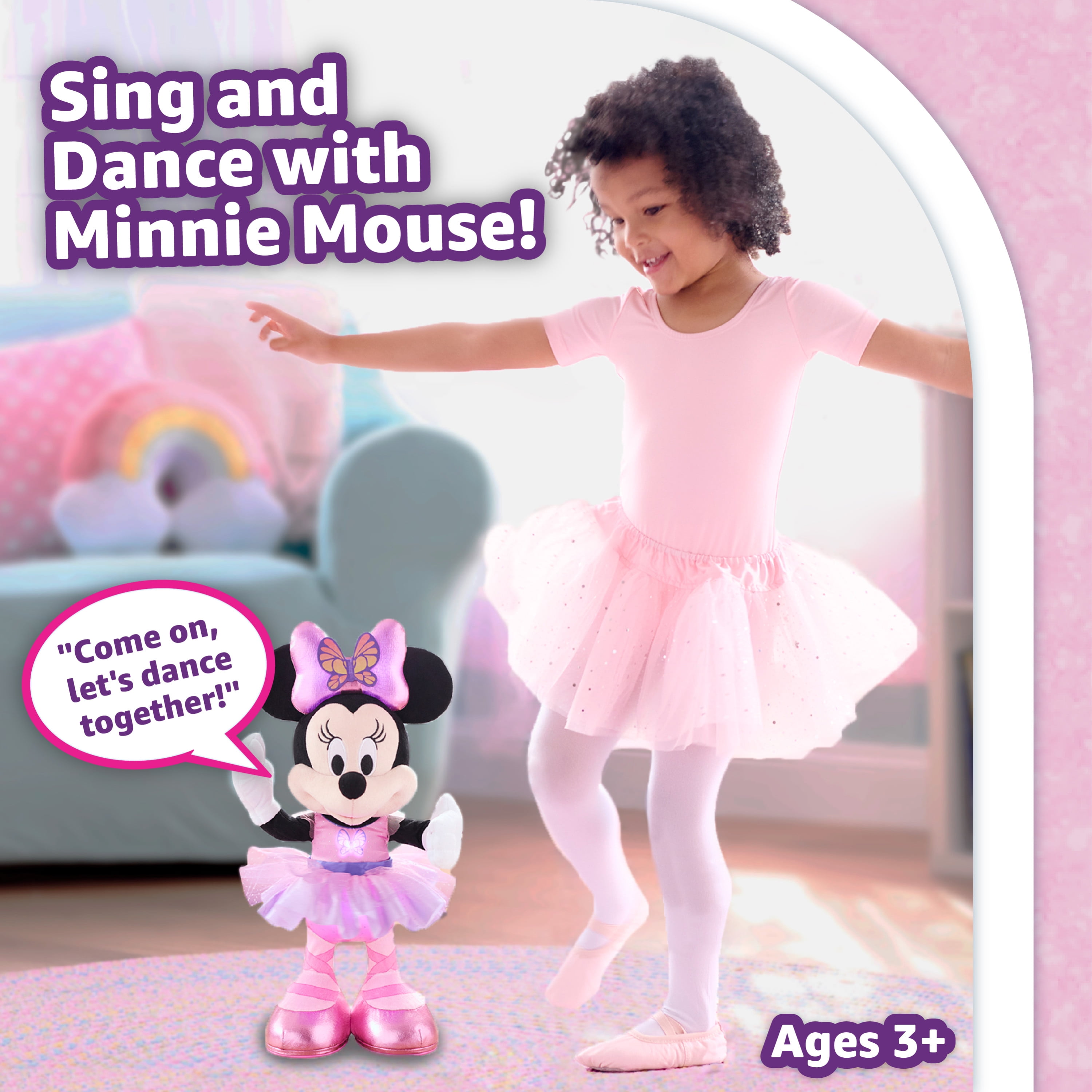 Minnie mouse dancing and singing toy 2025