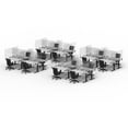 thumbnail image 6 of RECLAIM® Acrylic Sneeze Guard Desk Divider - 60" x 30" Clamp-On, Frosted, 6 of 11