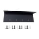 thumbnail image 2 of Soporte de esquina para cama de jardín, de metal, en ángulo recto, negro, decorativo, en forma de L, 28 x 7,6 x 7,6 cm, para muebles con estructura de madera. 8 hoyos, 2 of 9