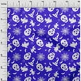 thumbnail image 3 of oneOone Cotton Flex Lapis Blue Fabric Halloween Sewing Fabric By The Yard Printed Diy Clothing Sewing Supplies 40 Inch Wide, 3 of 4