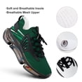 thumbnail image 4 of Stripe Line Pattern Walking Shoes for Men Woman Lightweight Tennis Fashion Elastic Sports Shoes Cushion Basketball Shoes, 4 of 7