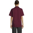thumbnail image 2 of Vtex 0920-0304 Uncommon Threads Womens Utility Shirt 5 Button, Burgundy - Large, 2 of 6