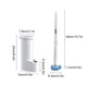 thumbnail image 4 of Billuyoard El cepillo de baño blanco fácil de instalar mantiene sin esfuerzo el cepillo de mango largo del baño limpio Suministros de limpieza para el hogar, 4 of 6